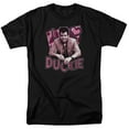 thumbnail image 1 of trevco men's pretty in pink short sleeve t-shirt, duckie black, medium, 1 of 2