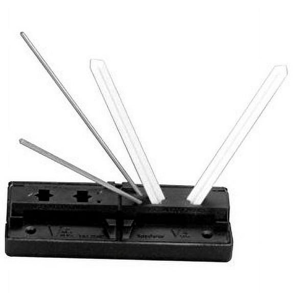 tri-angle sharpening kit, 2 medium/2 fine - m - 204mf