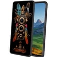 thumbnail image 1 of tribal-A-vintage-stereoscopic-camera-feathers-309-309 Phone Case, Designed for Samsung Galaxy S10+ Plus Case Soft Silicon for women girls boys wife gift,Shockproof Phone Cover, 1 of 1