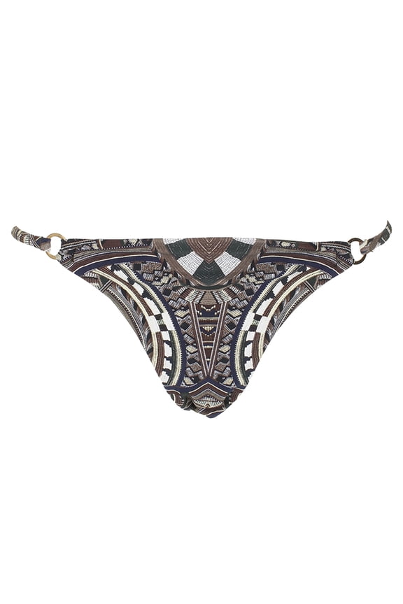 tribal string bikini bottom