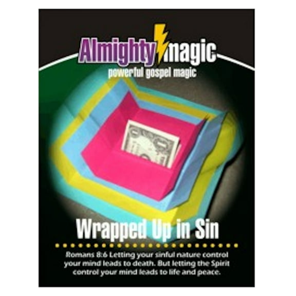 trickmaster almighty magic wrapped up in sin trick -- powerful gospel magic!