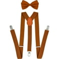 thumbnail image 1 of trilece Mens Bow Tie and Suspenders Set - Adjustable Wedding Tuxedo Formal Dress Suspenders for Men and Bowtie Strong Clips, 1 of 1