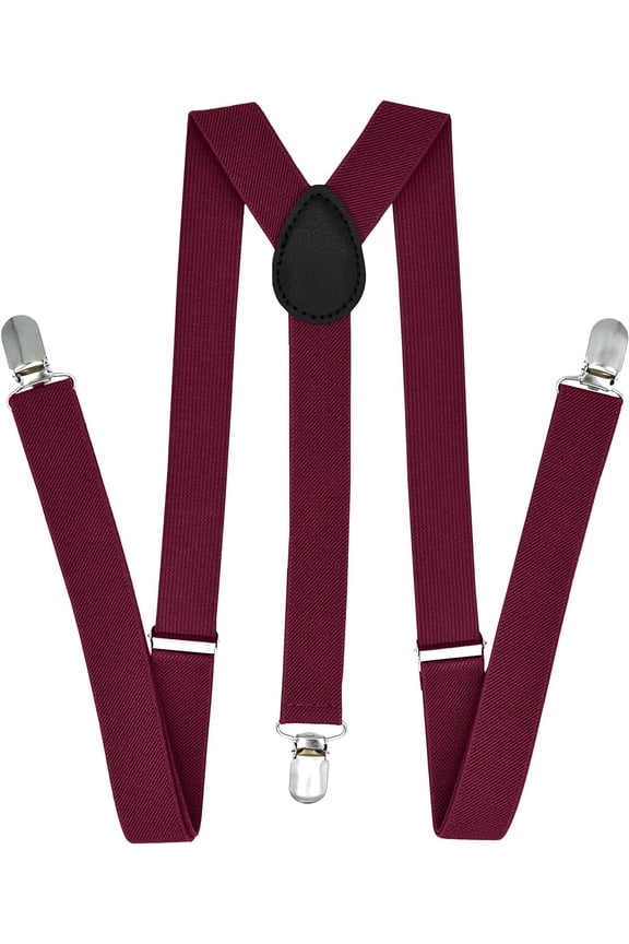 trilece Suspenders for Men - Adjustable Y Back Men's Women's Costume Tuxedo Dress Suspenders - Heavy Duty Strong Clips