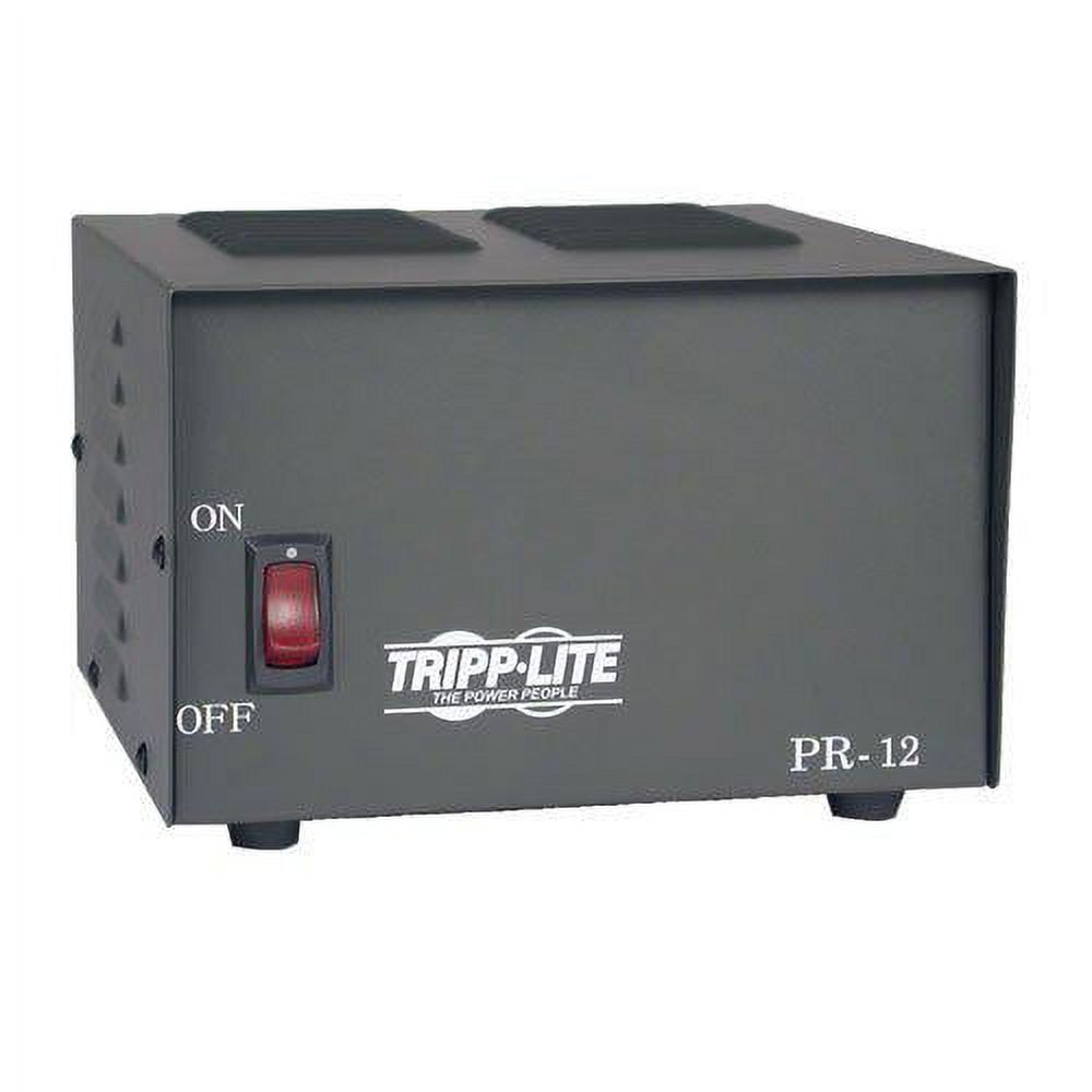 tripp lite pr12 12-amp dc power supply 120vac input to 13.8vdc output - image 1 of 2