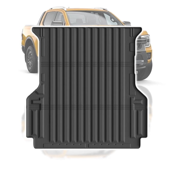 truck bed mat Fit for Ford Ranger 5.0ft 2024-until now TPE All-Weather Tasteless, Durable and Easy to Clean