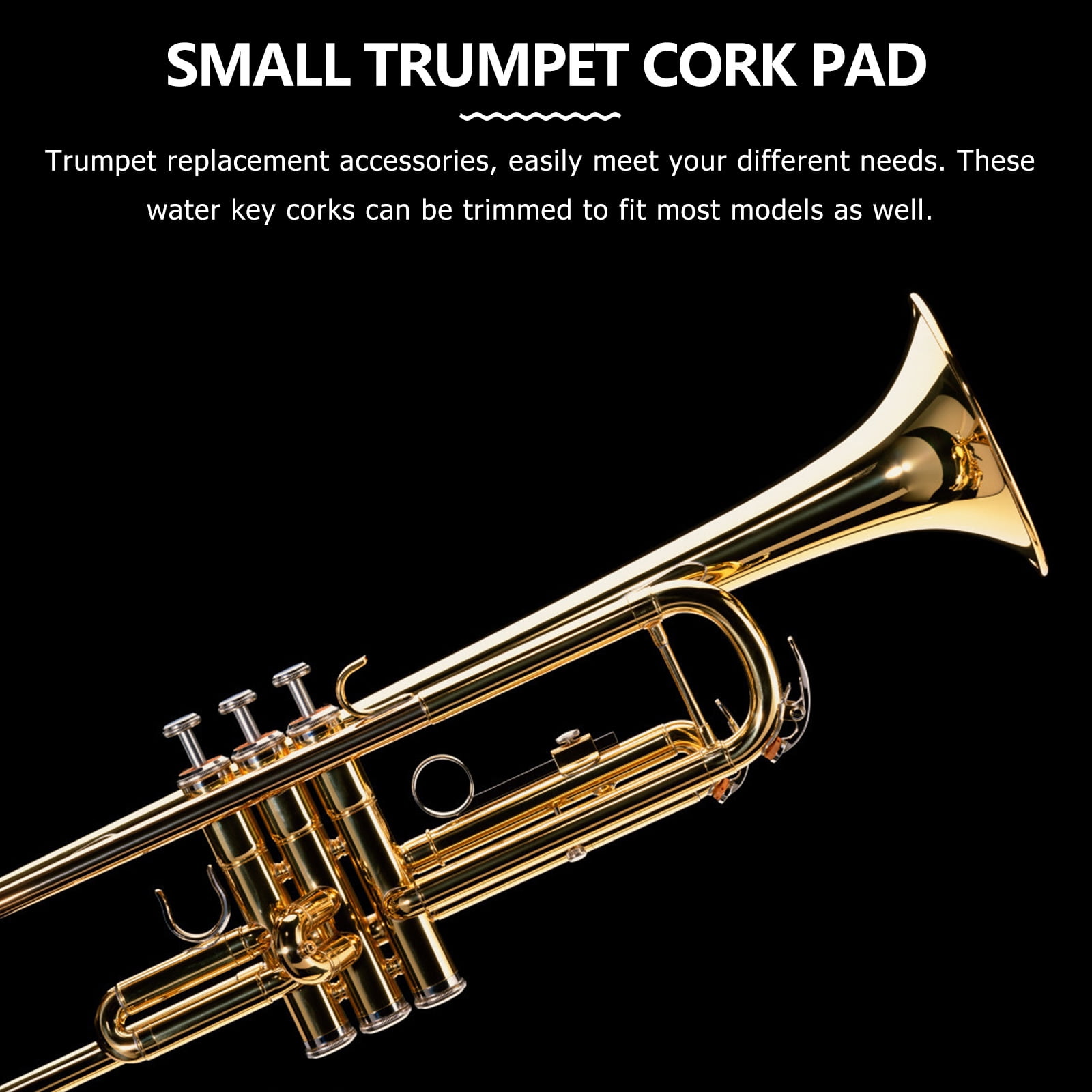 trumpet water key 4Pcs Musical Instrument Trumpet Water Key