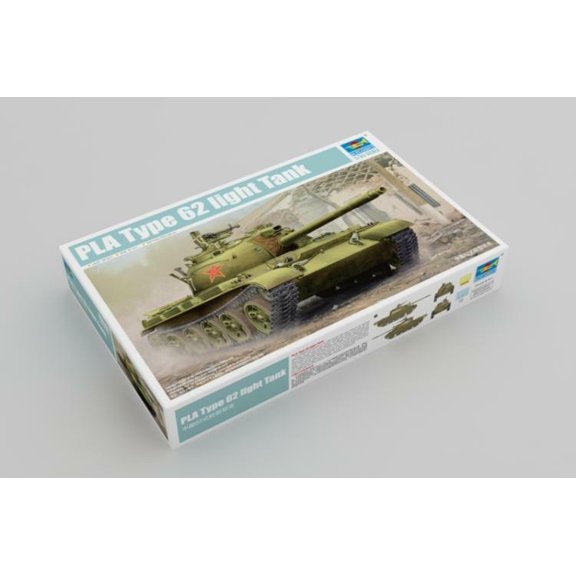 trumpeter 05537 1/35 PLA Type 62 light Tank model kit