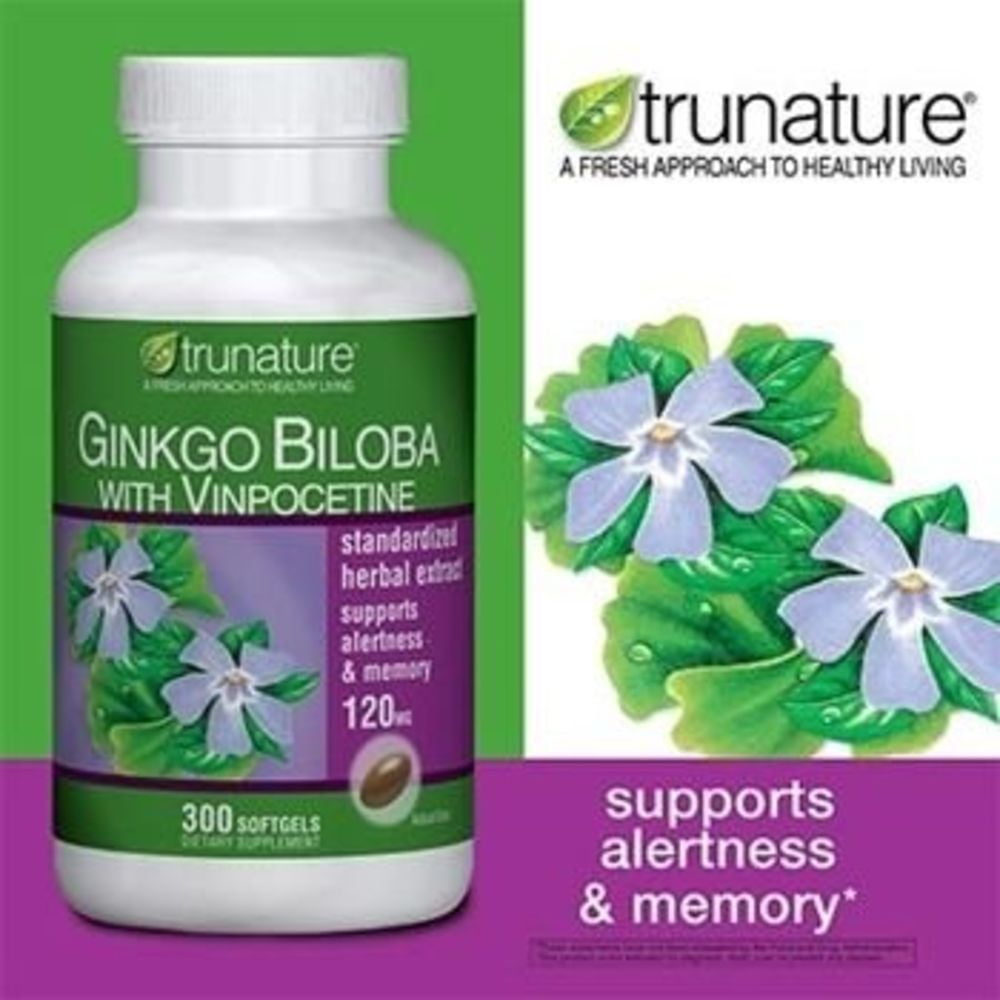 trunature Ginkgo Biloba, 340 Softgels