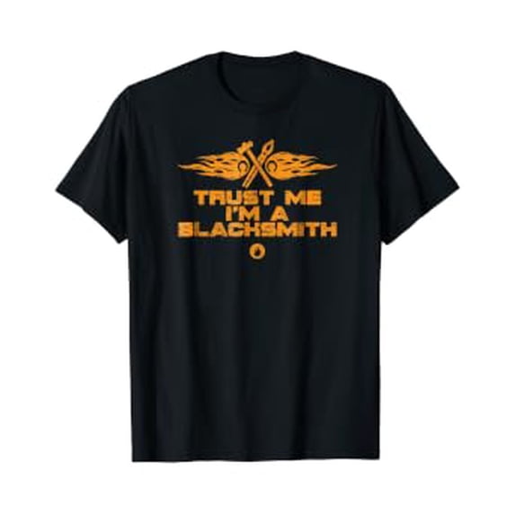 trust me I'm a blacksmith funny job t-shirt, Unisex T-Shirt