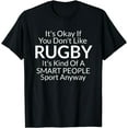 thumbnail image 1 of ts Ok If You Don't Like Rugby Funny Tee For Men And Women T-Shirt, 1 of 3