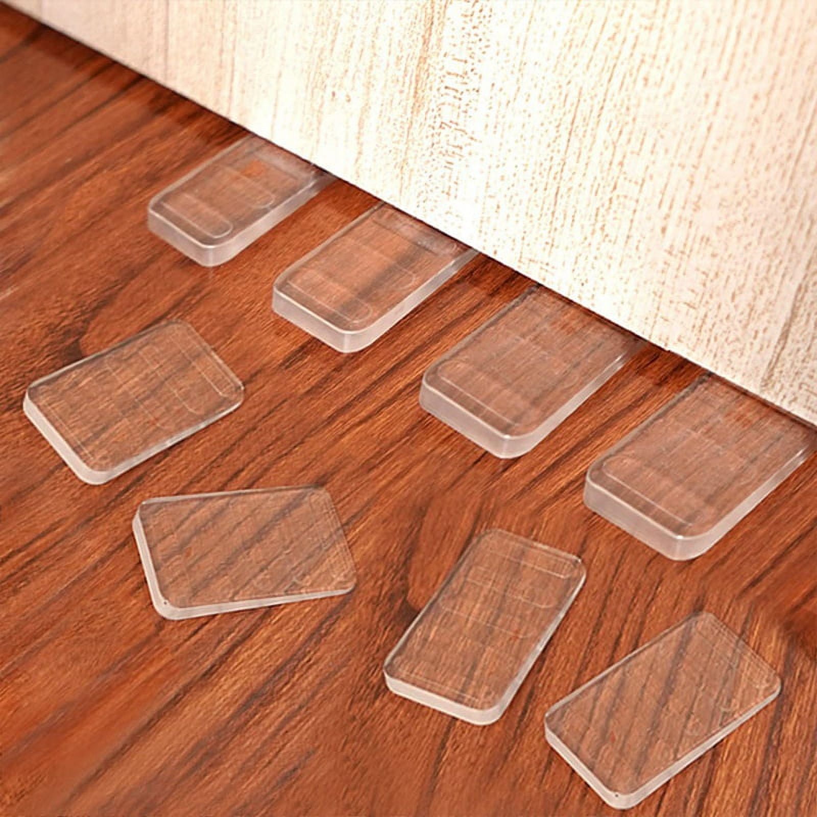 tsondianz 8 Pack Table Wedge Clear Toilet Shim, Levelers Adjustable