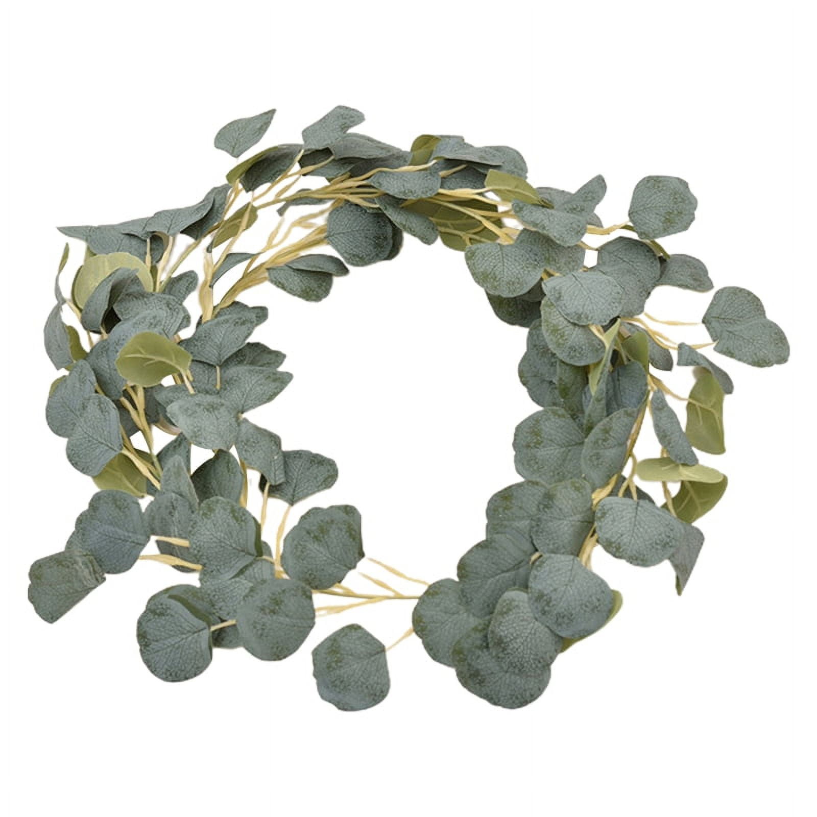 tsondianz Artificial Eucalyptus Garland Greenery Silk Eucalyptus Leaves