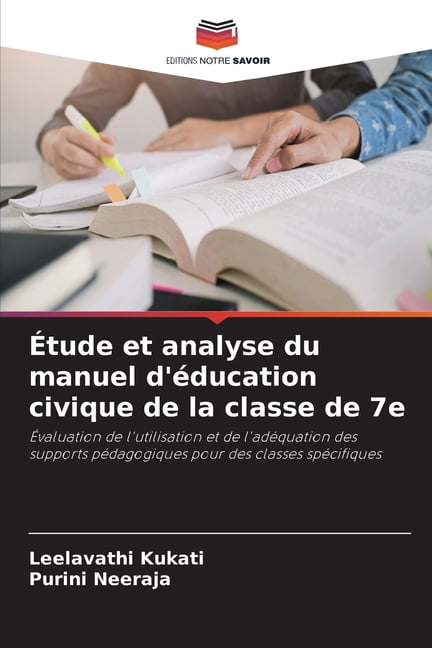 Étude et analyse du manuel d'éducation civique de la classe de 7e, (Paperback)