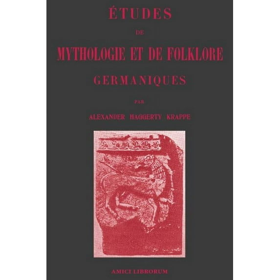 Ãtudes de Mythologie et de Folklore germaniques, (Paperback)
