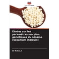 thumbnail image 1 of Ãtudes sur les paramÃ¨tres morpho-gÃ©nÃ©tiques du sÃ©same (Sesamum indicum), (Paperback), 1 of 1
