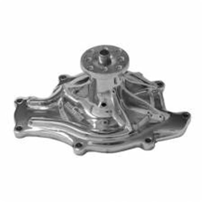 Tuff-Stuff Water Pump Chrome Aluminum Pontiac Tuff-Stuff Water Pump Chrome Aluminum Pontiac