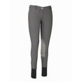 thumbnail image 1 of tuffrider women's ribb lowrise pull-on breeches, dark charcoal, 34, 1 of 11