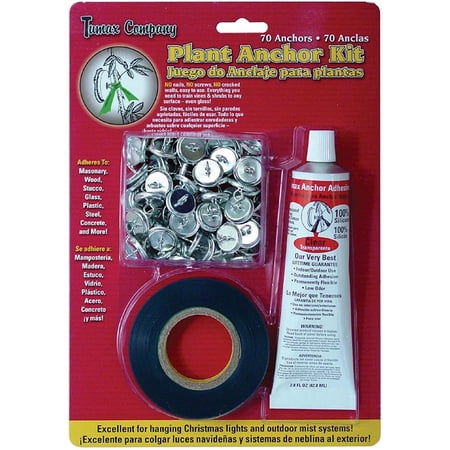 Tumax Plant Anchor Kit With Anchors Adhesive & Tie Tape Assorted