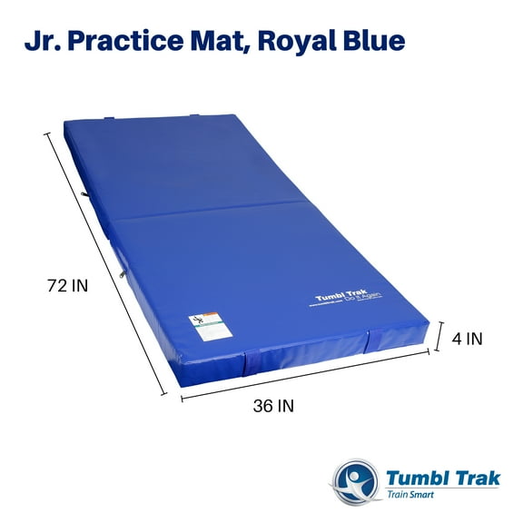 tumbl trak junior practice mat, purple