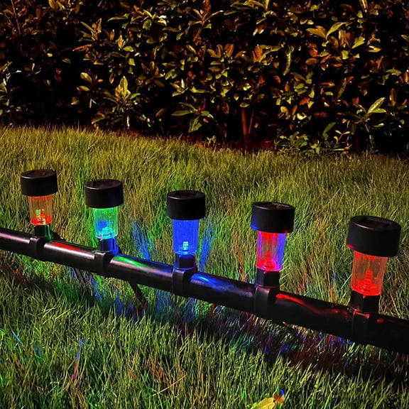tumgatte 6 Pack Solar LED Pool Light,Waterproof Above Ground Ring Lamp for Fence,Auto Charging Night Light for Swimming Pool Backyard Party