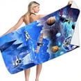 thumbnail image 1 of Tupukom Oversized Microfiber Beach Towels 29.5"x59" Quick Dry Sand Free Lightweight Beach Towel for Camping Yoga Picnics & Summer Festivals, 1 of 3