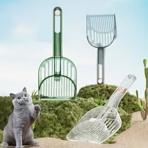 Tupukom Cat Litter Scoop with Long Handle Fast Sifting Cat Litter Scooper Holder Pet Cleaning Tools Large Cats Litter Shovel