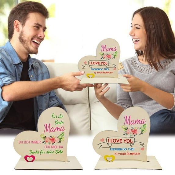 Tupukom Mother's Day DecorationsUnder $5 Spring Home Table Centerpieces Decoration Birthday Gift for Mom Grandma Women