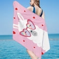 thumbnail image 1 of Tupukom Summer Beach Towels Oversized 29.5"x59" Sandproof Non-Slip Machine Washable Quick Dry Beach Blanket Pool Towel for Summer Festivals Cruise Essentials Lounge Chair Cover, 1 of 6