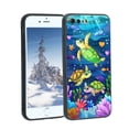 thumbnail image 1 of turtles-1 Phone Case, Designed for iPhone 8 Plus Case Soft Silicon for women girls boys wife gift,Shockproof Phone Cover, 1 of 1
