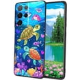 thumbnail image 1 of turtles-2 Phone Case, Designed for Samsung Galaxy S21 Ultra Case Soft Silicon for women girls boys wife gift,Shockproof Phone Cover, 1 of 1
