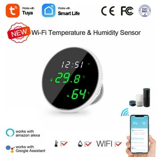 WiFi temperature sensor with display – SmartLife Scandinavia