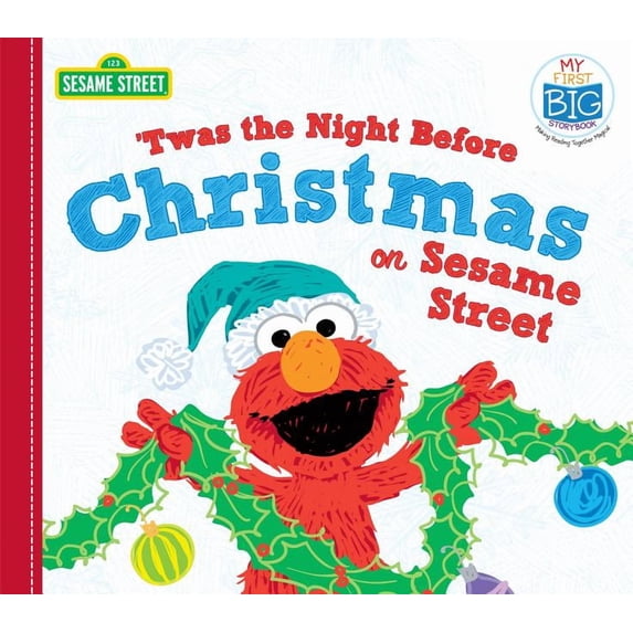 'twas the Night Before Christmas on Sesame Street (Board Book)