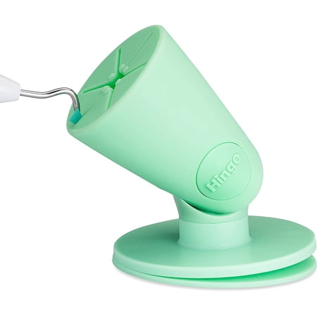 tweexy Hinge Weeding Vinyl Scrap Collector, Anti-Spill Smartgrip Airlock Suction Vinyl Holder, Craft Heat Transfer Vinyl, HTV Crafting Adhesive Paper Sheets Holder (Standard, Cucumber)???