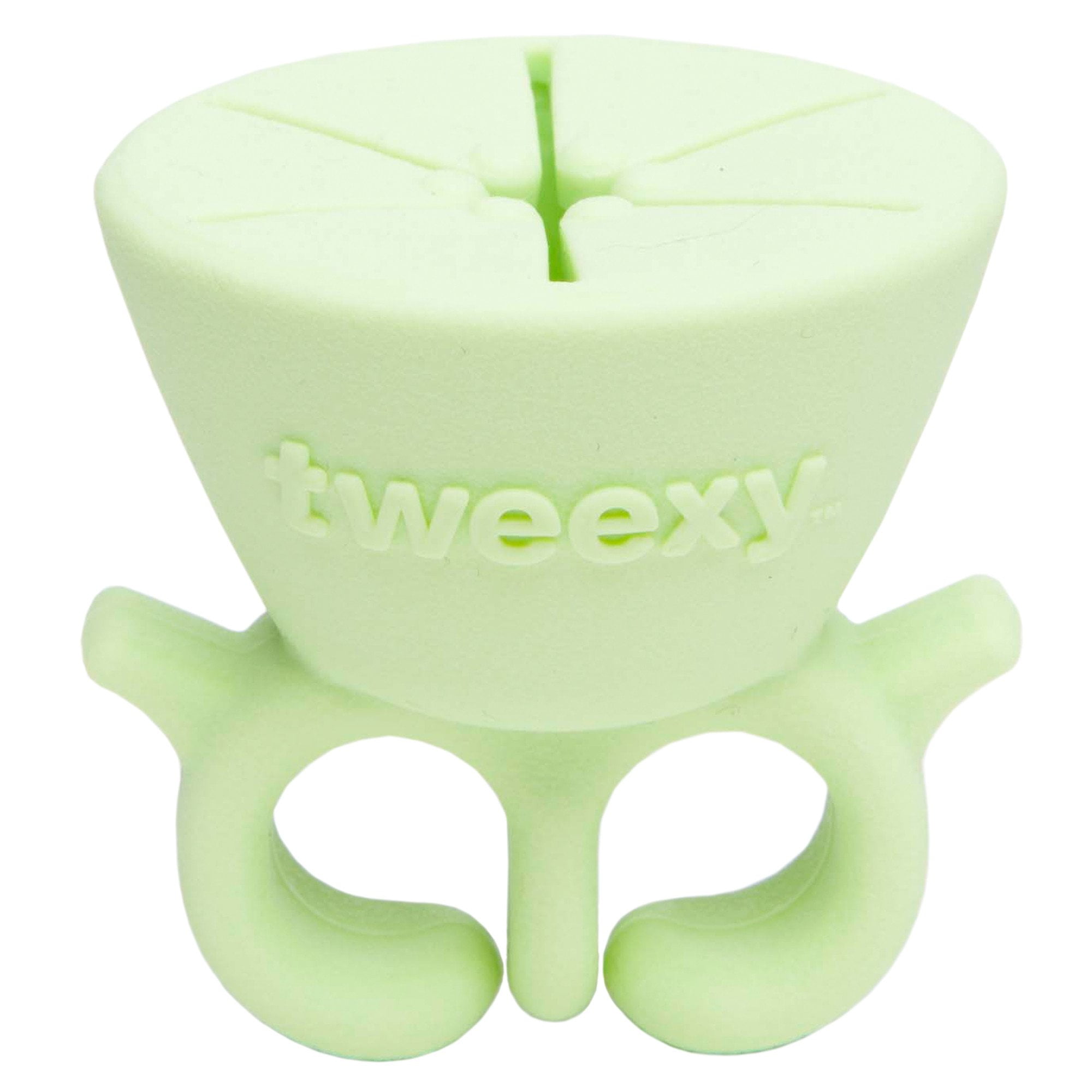 tweexy Wearable Nail Polish Bottle Holder, California Green