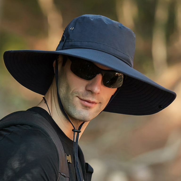 twifer bucket hat mens waterproof outdoor sun protection breathable  fisherman cap foldable hat