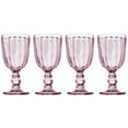 thumbnail image 1 of twill-pink-goblet-set-of-4, 1 of 2