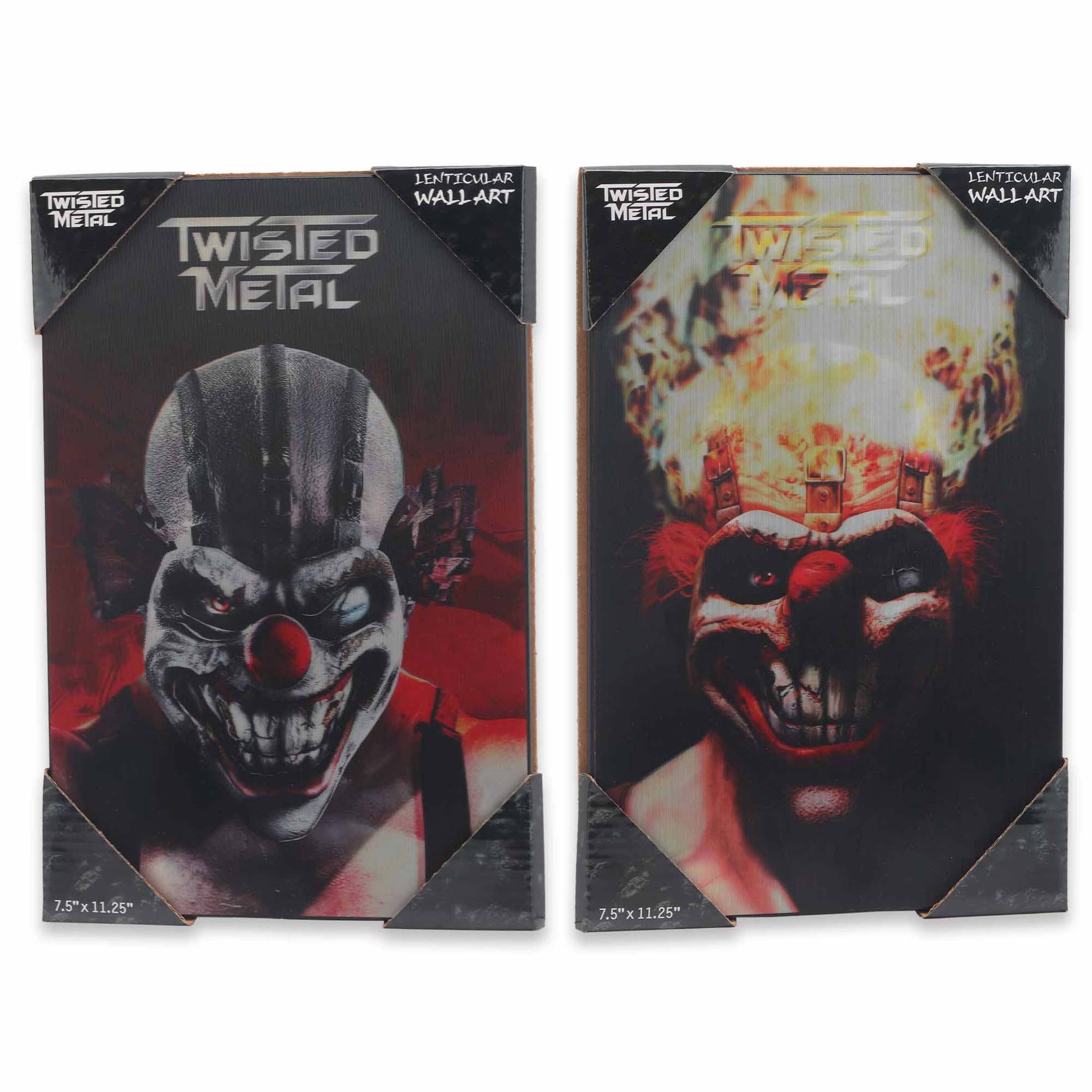 Sony Twisted Metal Flat 2-Stage Lenticular Wall Décor 11"