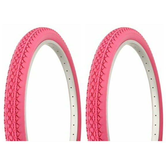 two Tire Duro 26 x 2.125 Pink/Pink Side Wall HF-133.