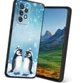 thumbnail image 1 of two-cute-penguins-1 Phone Case, Designed for Samsung Galaxy A72 5G Case Soft Silicon for women girls boys wife gift,Shockproof Phone Cover, 1 of 1