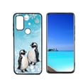 thumbnail image 1 of two-cute-penguins-4 Phone Case, Designed for Motorola Moto G Pure Case Soft Silicon for women girls boys wife gift,Shockproof Phone Cover, 1 of 1