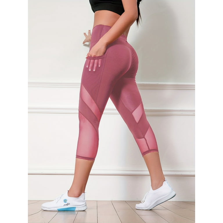two piece 2 in 1 Women s Solid Color Yoga Pants for Activewear Fake Running Sports Leggings