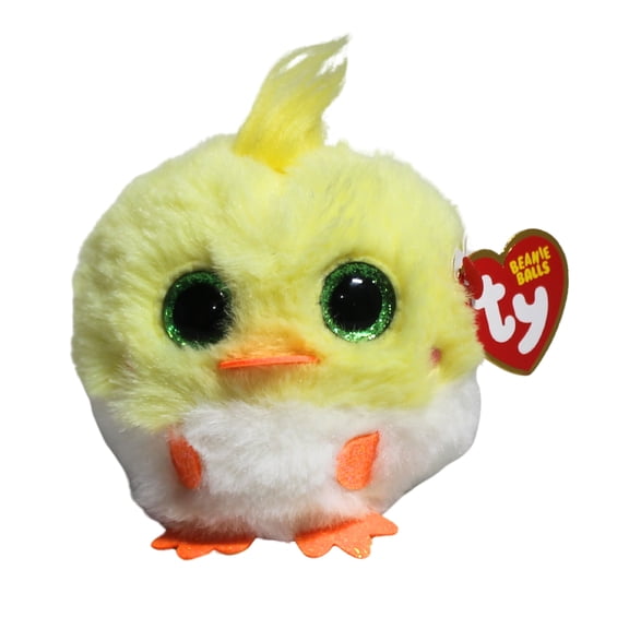 ty EGGY Easter Chick BEANIE BALLS