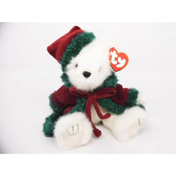 Ty The Attic Treasures Collection - Klause - Christmas Bear 2000 Genuine Ty Bear