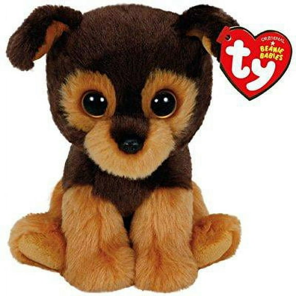 ty beanie babies tucker the brown dog plush