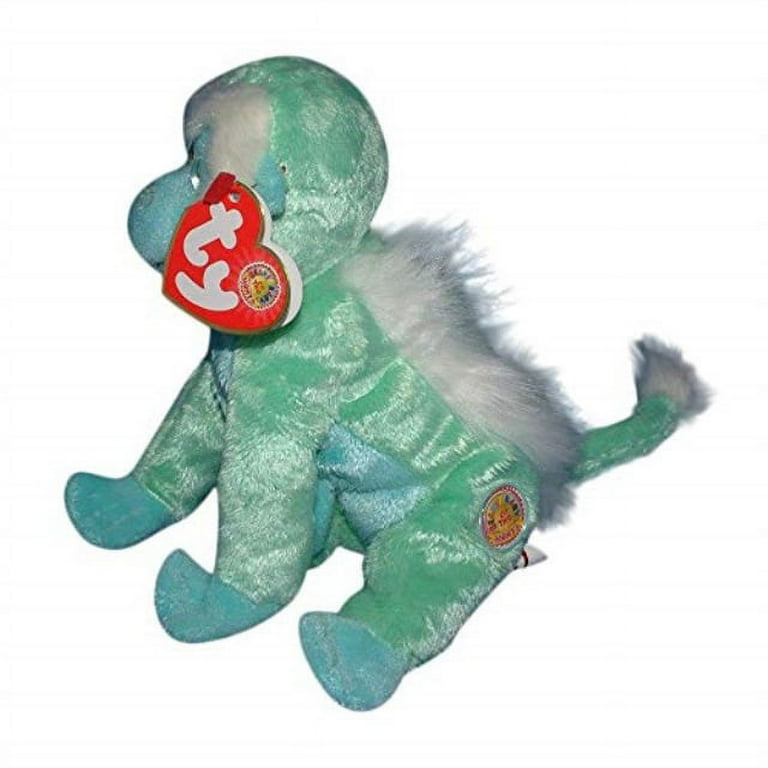 ty beanie baby - zoomer the monkey (bbom february 2006) - Walmart.com