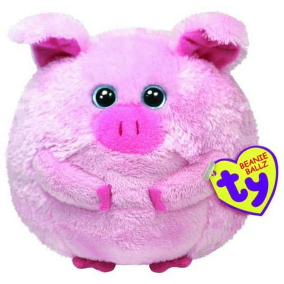ty beanie ballz beans the pig (medium)