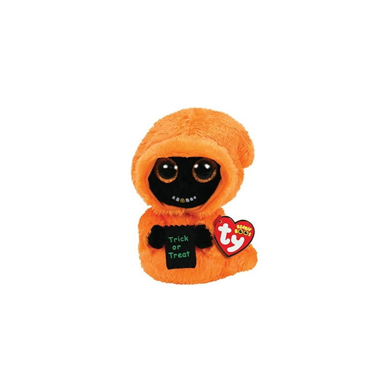 ty beanie boos grinner orange ghoul w gold tooth med