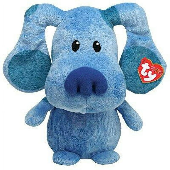 ty pluffies blue blue's clue nickelodeon plush soft toy blue