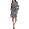 thumbnail image 1 of tyler böe womens  Colleen Linen Midi Dress, s, Black, 1 of 3