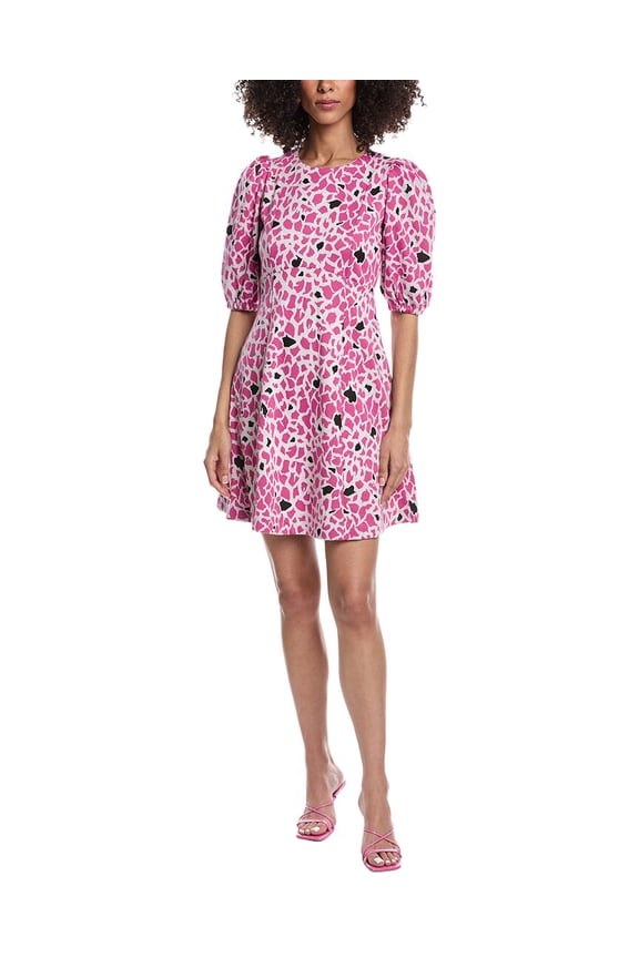 tyler böe womens Fran Jacquard Mini Dress, XL, Pink